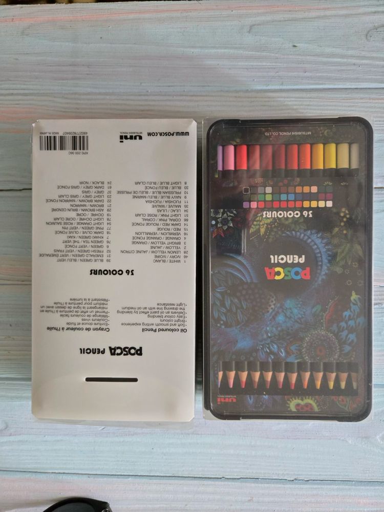 Набор цветных карандашей Posca 36шт