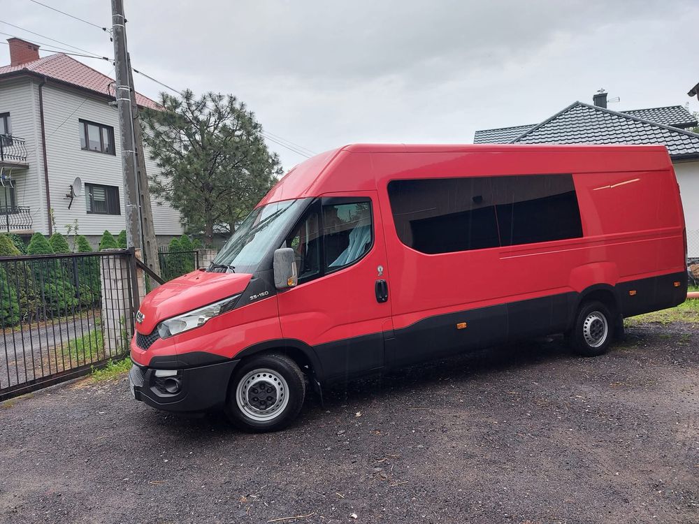 Iveco daily 3.0  150 km  9 miejsc salon PL jedna reka