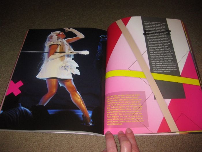 Livro da Lady Gaga “Rainha da POP” de Lizzy Goodman