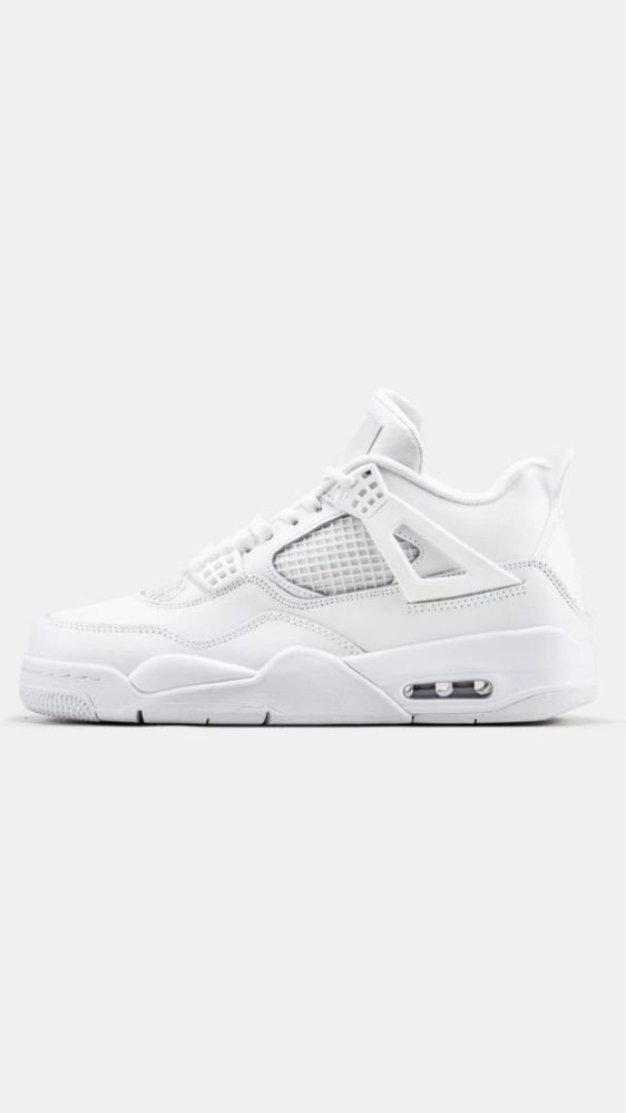 Чоловічі кросівки Nike Air Jordan 4 White
