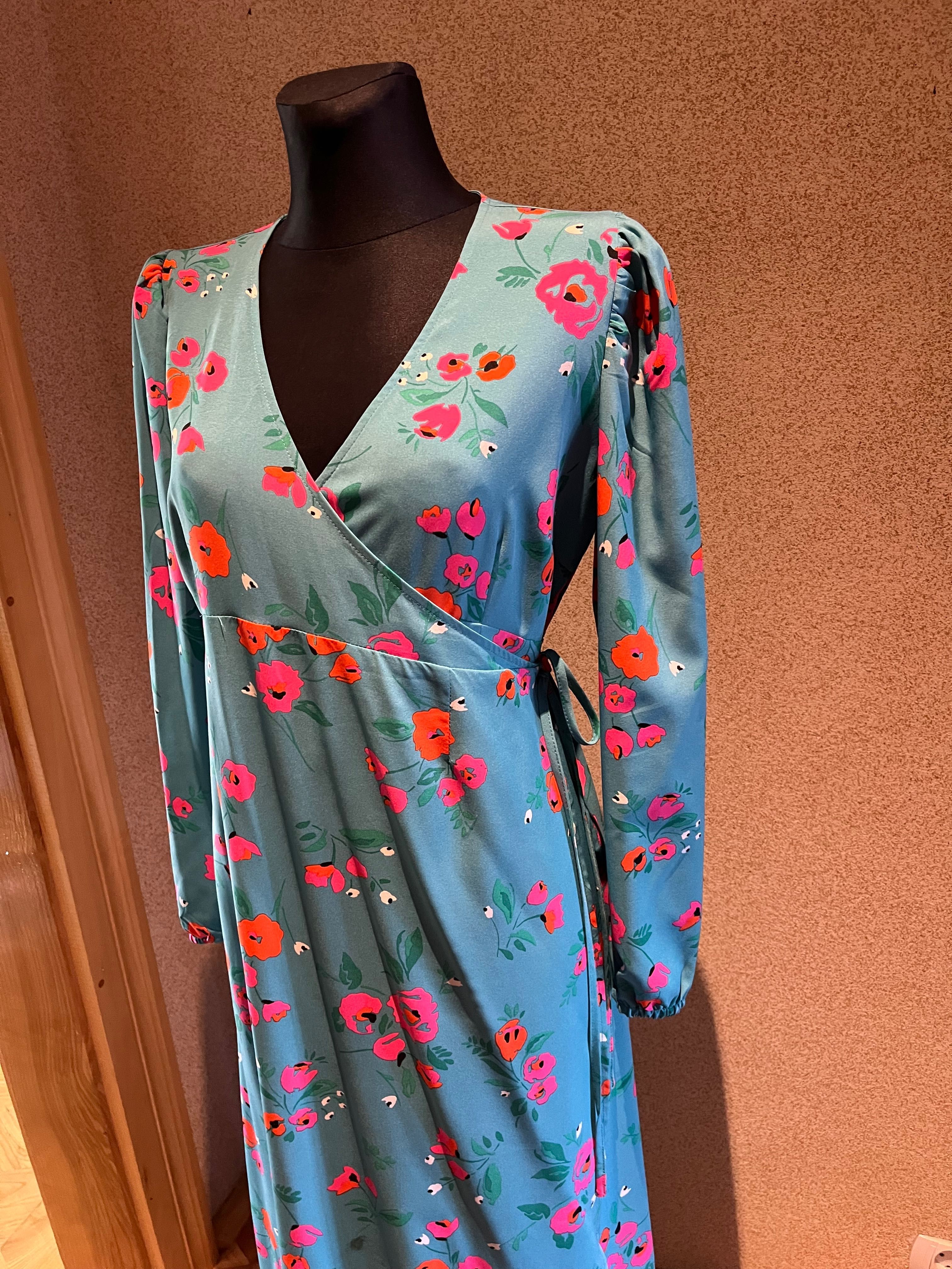 Sukienka ciążowa Only Maternity S, wiązana, elegancka
