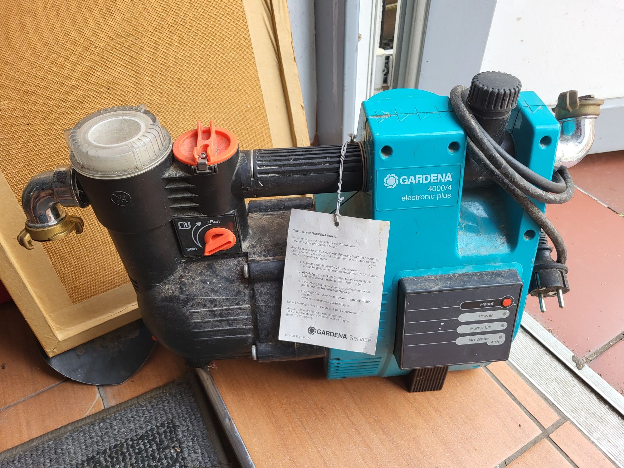 Hydrofor 4000/4 electronic plus
