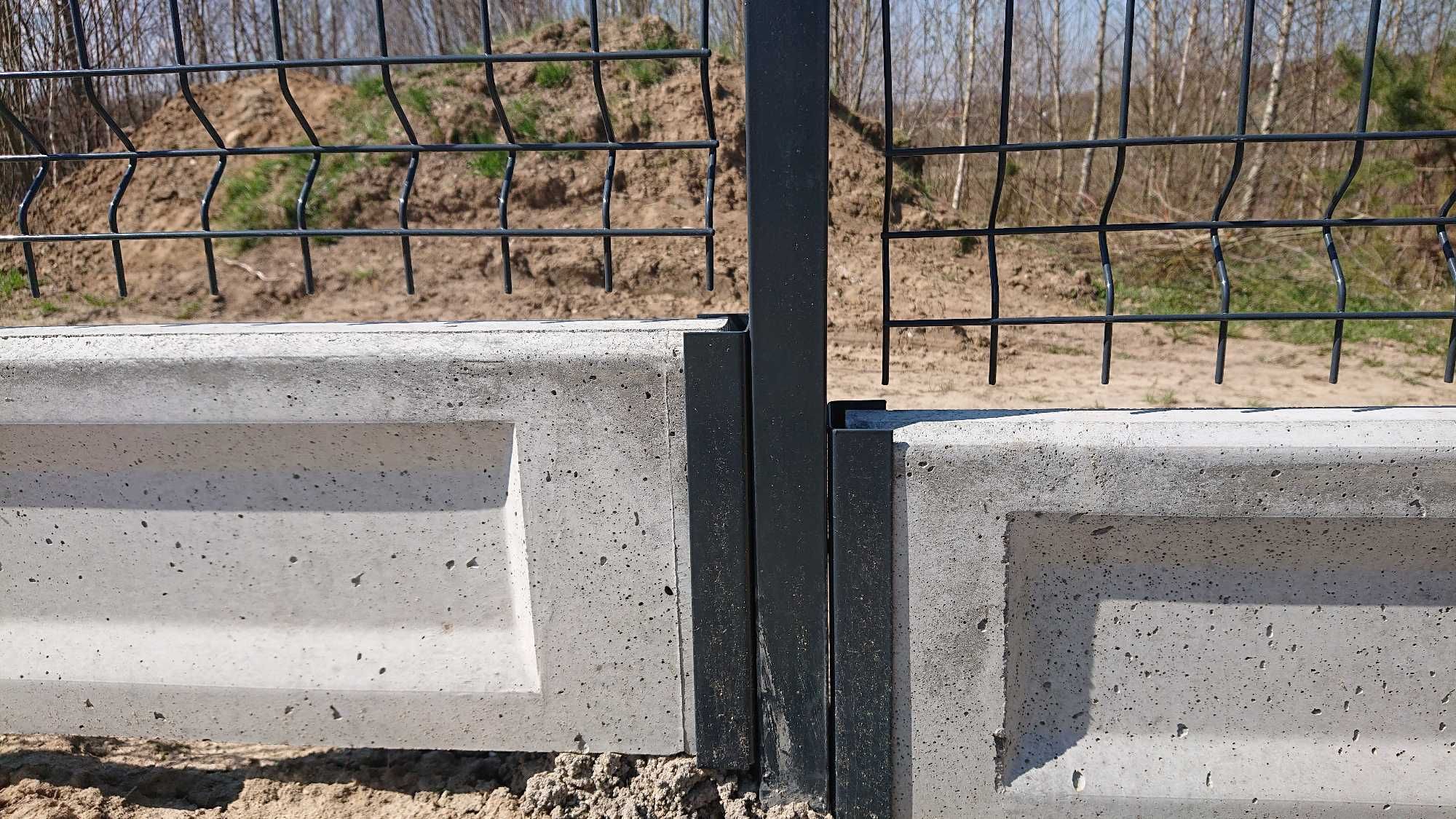 Ogrodzenie systemowe - Podmurówka Betonowa - Panel Ogrodzeniowy