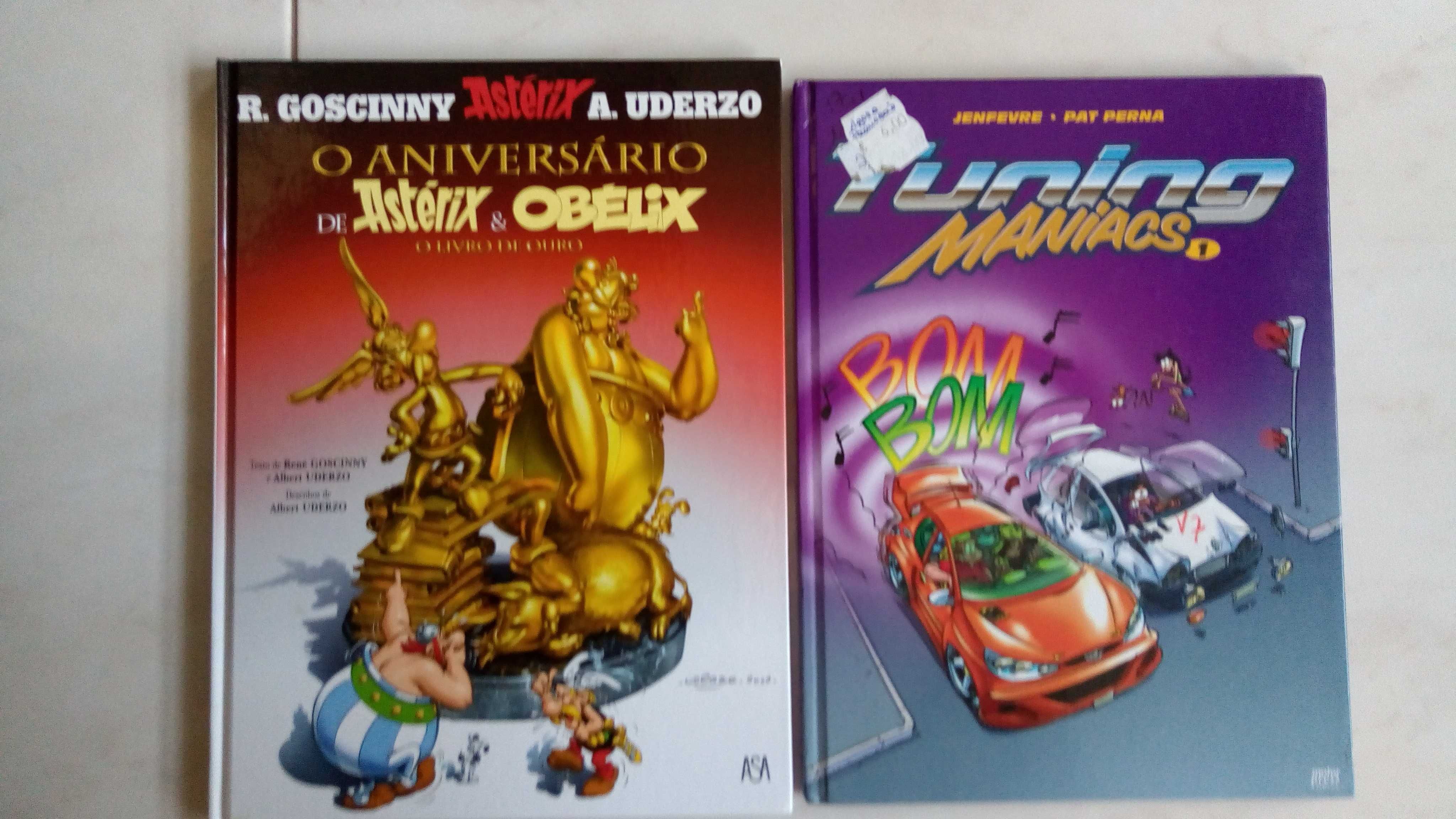 O aniversário de Astérix e obélix e Tuning Maniacs
