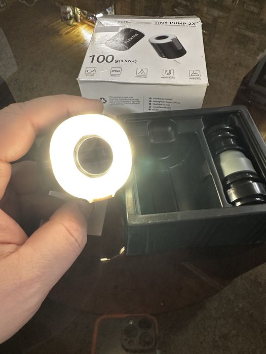 Насос-ліхтар кемпінговий Flextail Tiny Pump 2X