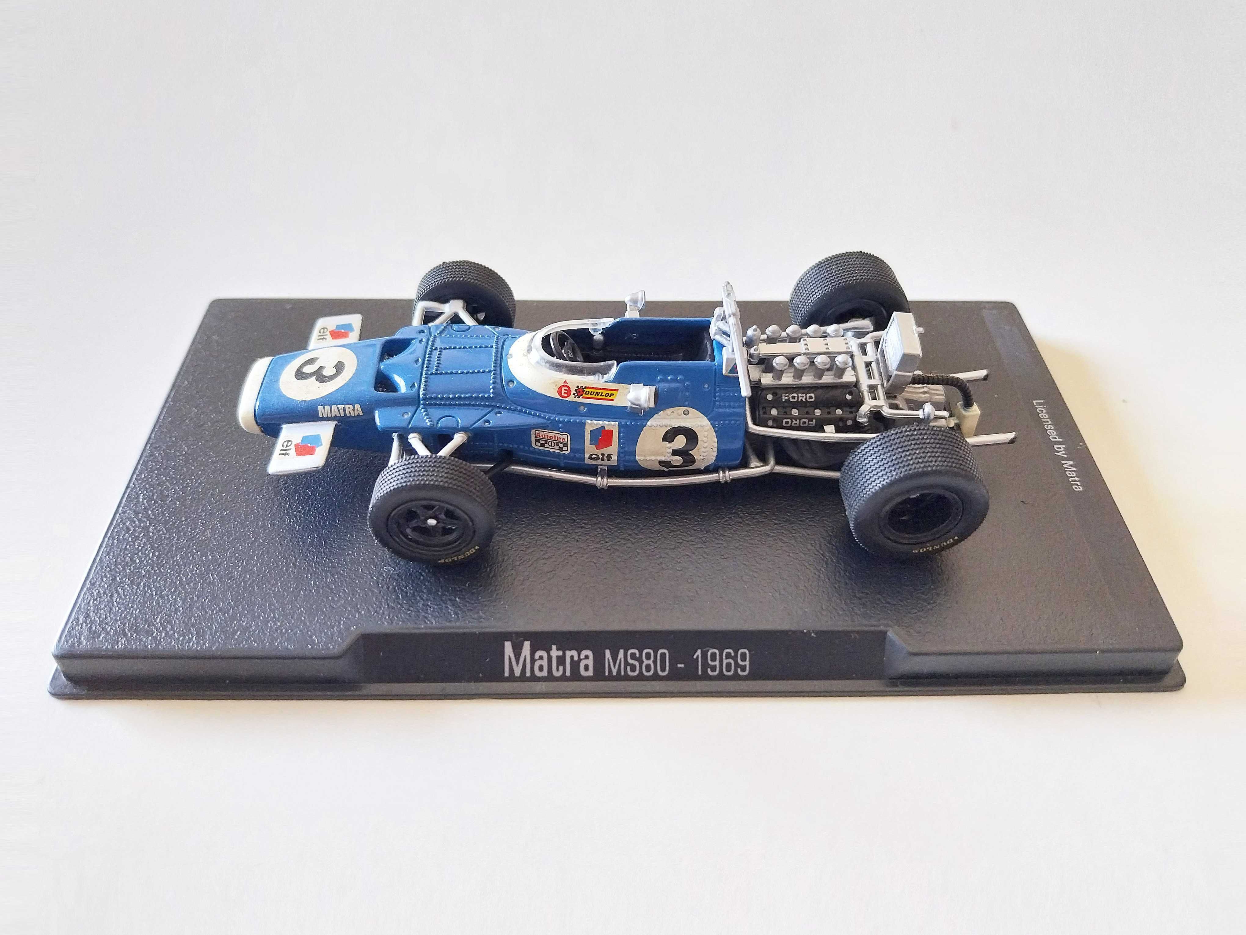 miniatura 1/43 MATRA MS80 (1969) | edição Altaya
