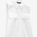 Macacão Bordado Branco - Zara