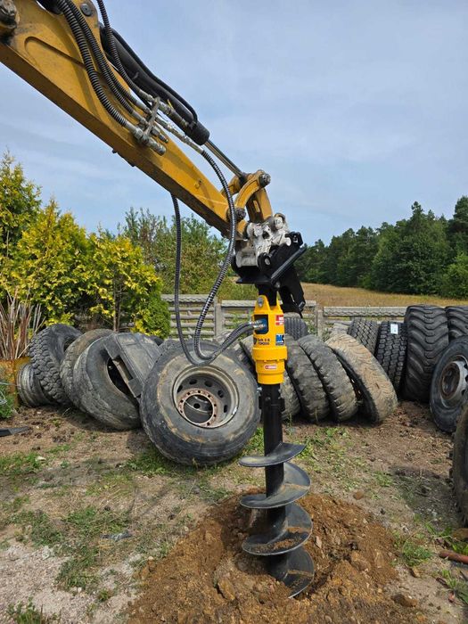 Wiertnica hydrauliczna do minikoparki KINGER DH2000 1,5-3t GW 2 lata