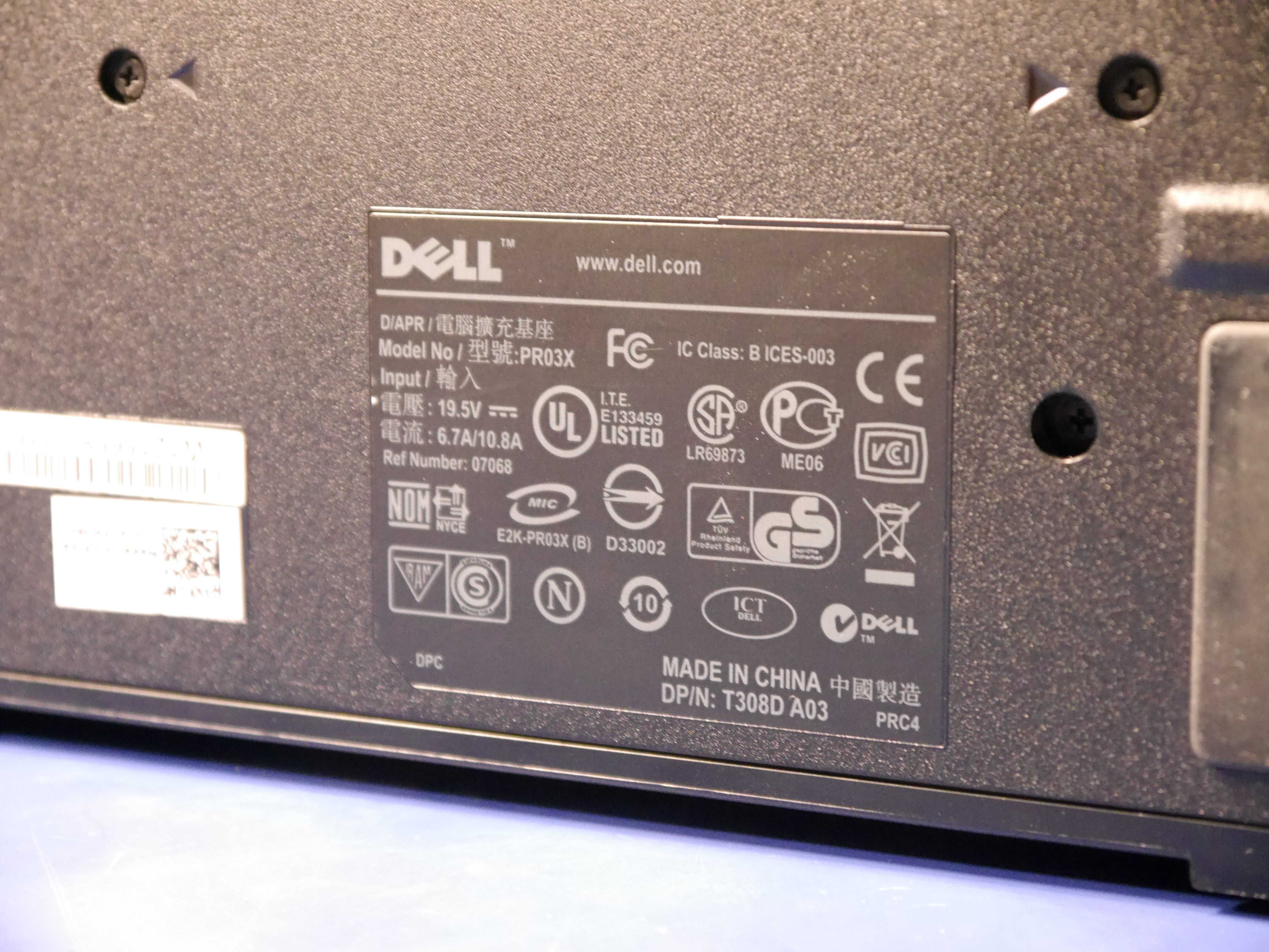 Stacja dokująca Dell E-PORT PR03X /OKAZJA/IDEALNA