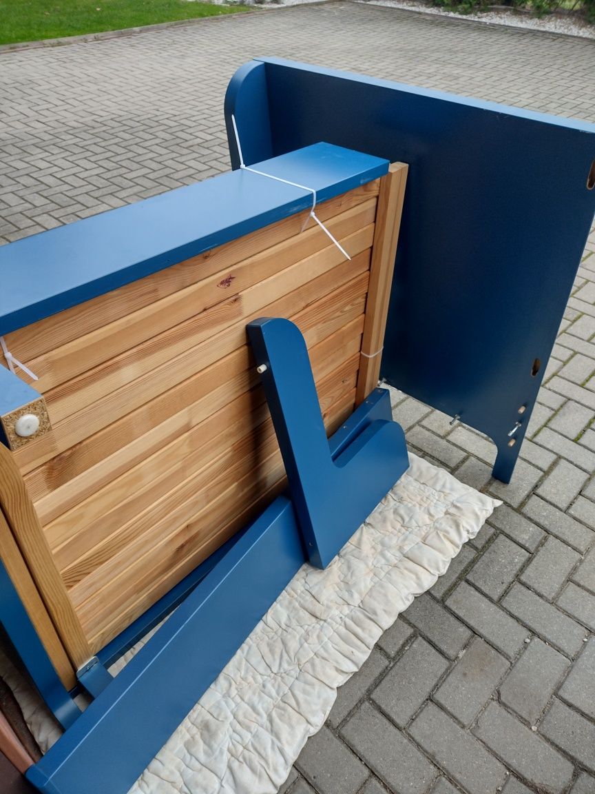 Łóżko Ikea busunge z materacem