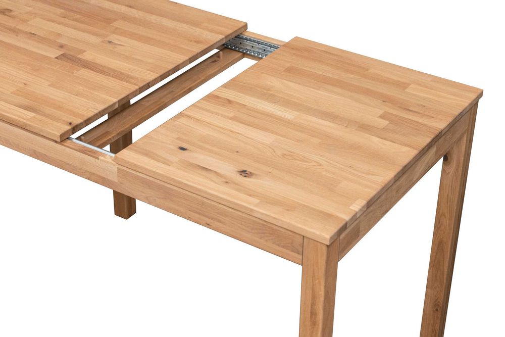 STÓŁ drewniany dębowy ROZKŁADANY 70x110-160 cm BGM24.pl B 9733 -30%