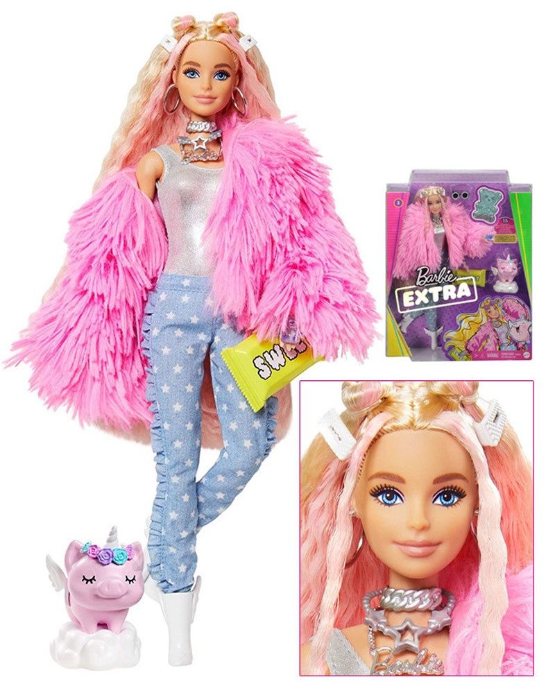 Brinquedo Boneca Barbie Extra