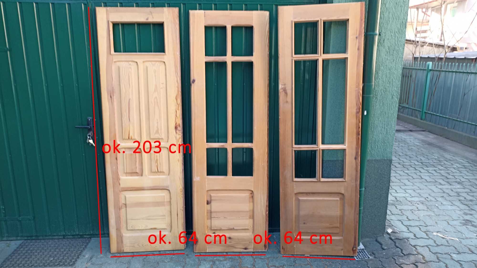 drzwi drewniane NOWE - SUCHE