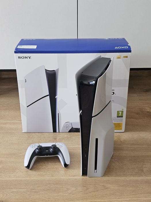 Konsola PS5 Slim SSD 1TB napęd Blu-ray! PlayStation 5! Gwarancja!