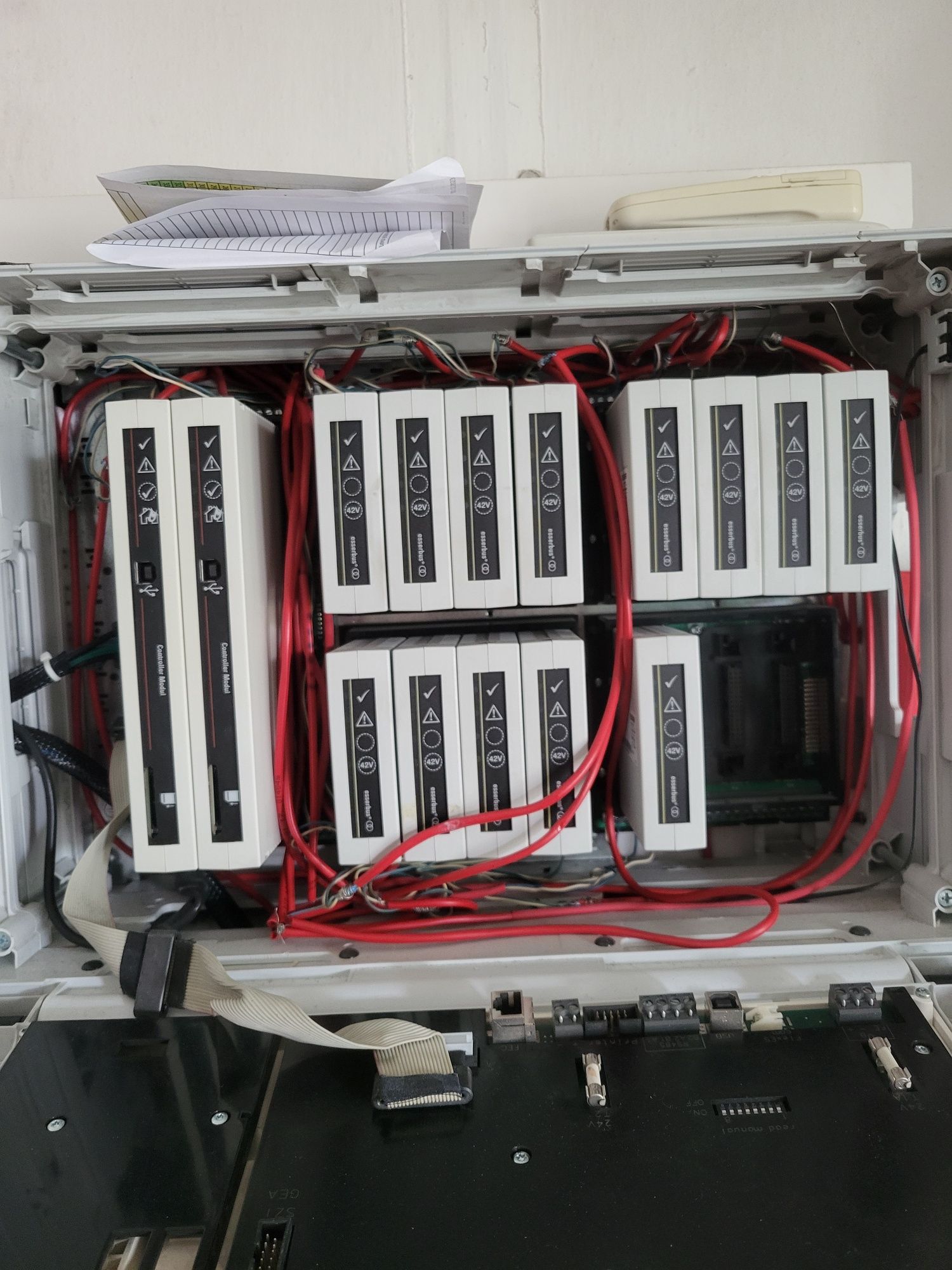 Centrala pożarowa esser flexes control