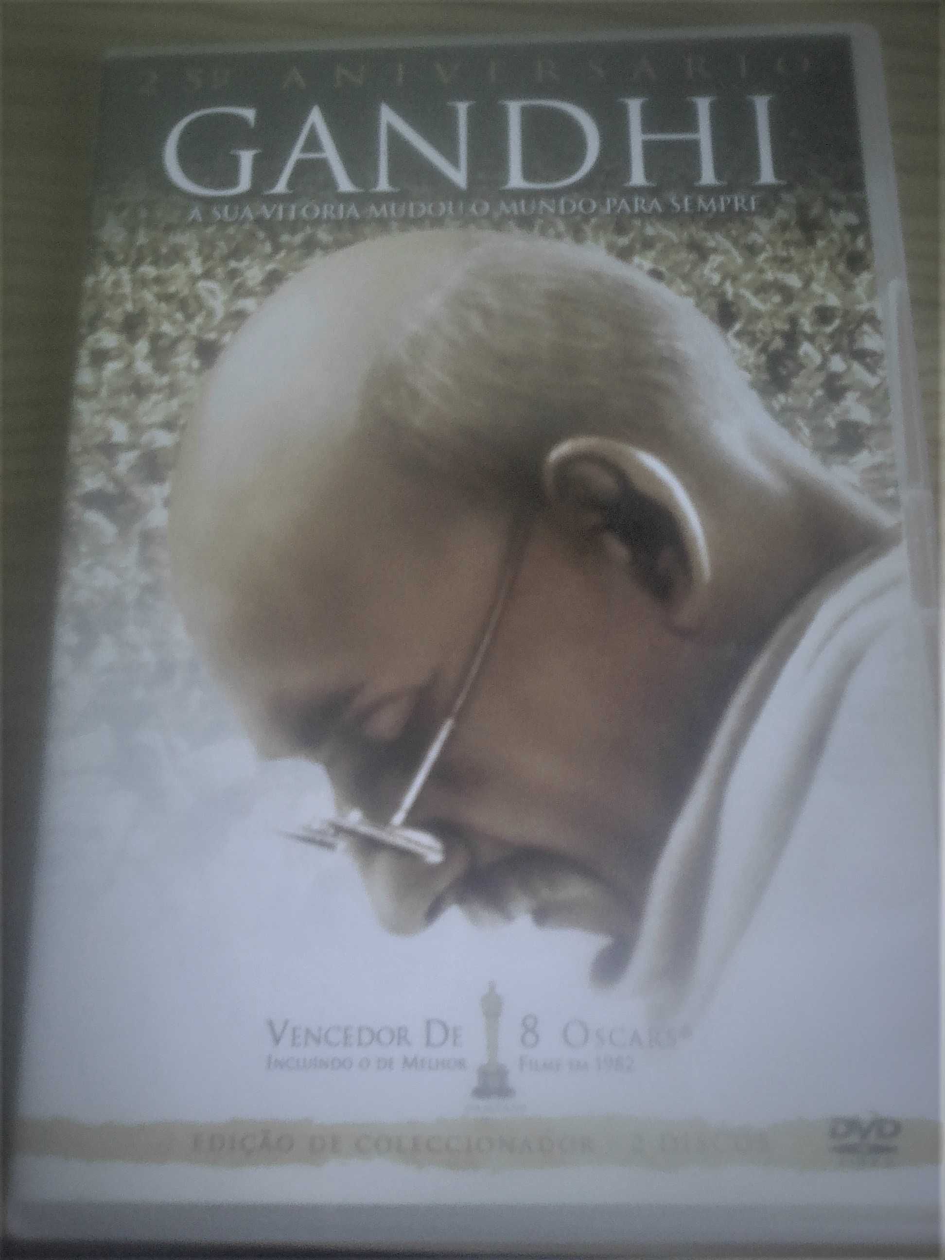 GANDHI (de Richard Attenborough c/Ben Kingsley) - muito bom estado