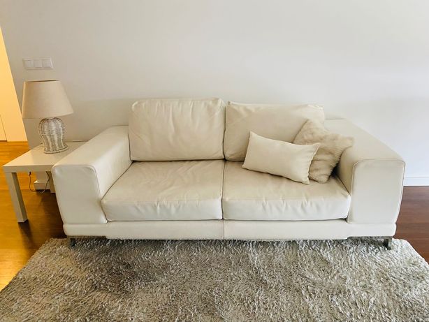 Sofa de 2 lugares Branco