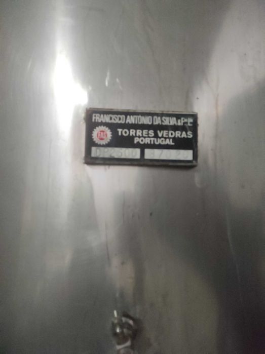depósito inox 2500 L
