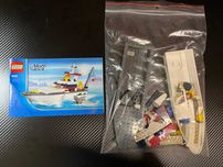 Lego City 4642, Jacht motorowy - brakuje jednego elementów