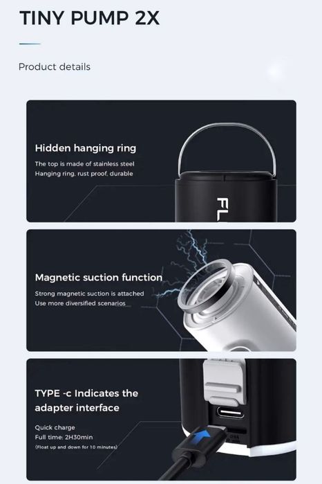 Насос Flextail Tiny Pump 2X