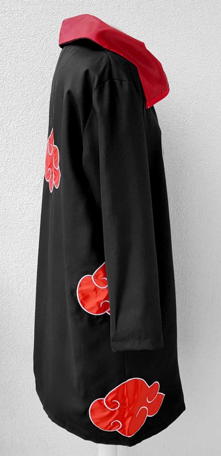 Peleryna Naruto Akatsuki Uchiha Itachi Cosplay Anime Rozm. M Nowa