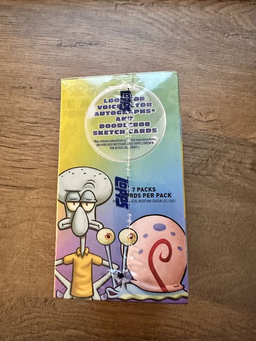 2025 Topps Chrome Spongebob Squarepants 25th Anniversary BLASTER box