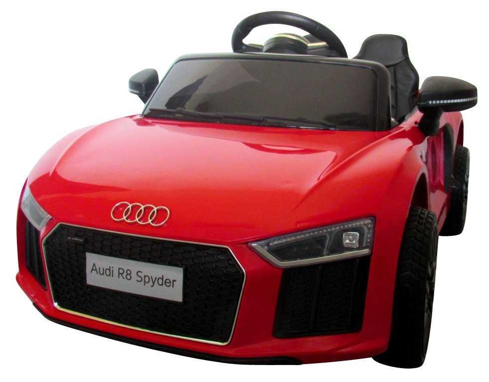 Samochód autko na akumulator AUDI R8 pilot pilot EVA czerwone 2*35W