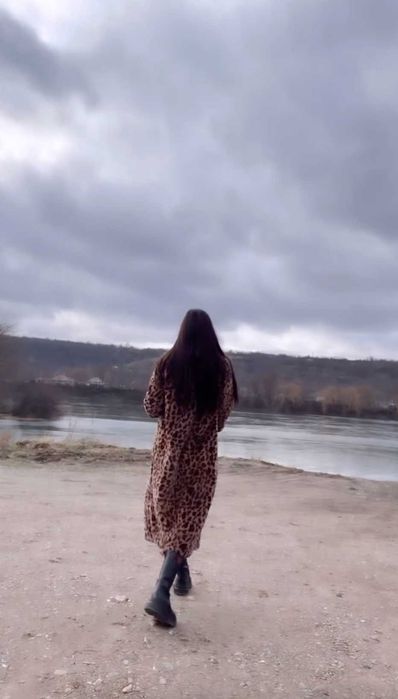 Шуба з еко-хутра