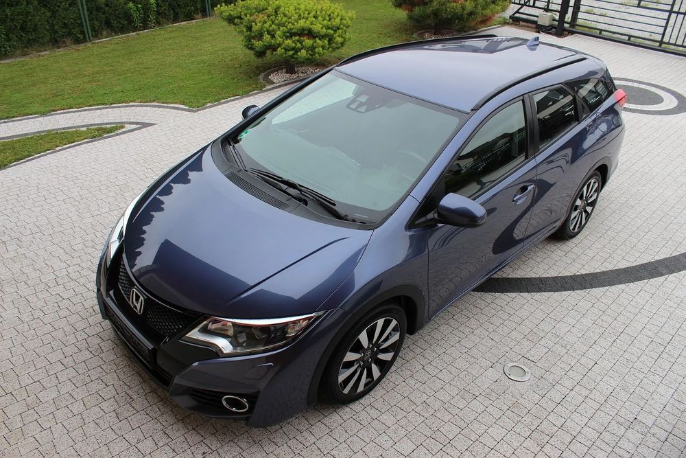 Honda Civic 1.6 i-DTEC 120KM klimatronic navi LED kamera tempomat SUPER STAN