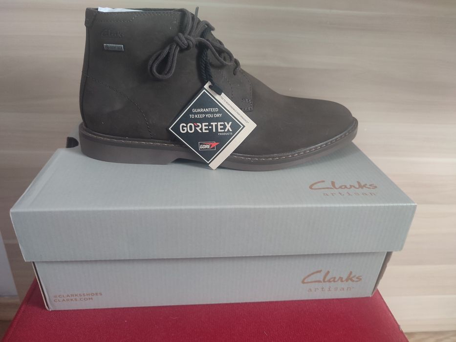 Clarks Mężczyźni atticuslthigtx buty Chukka nowe oryginalne