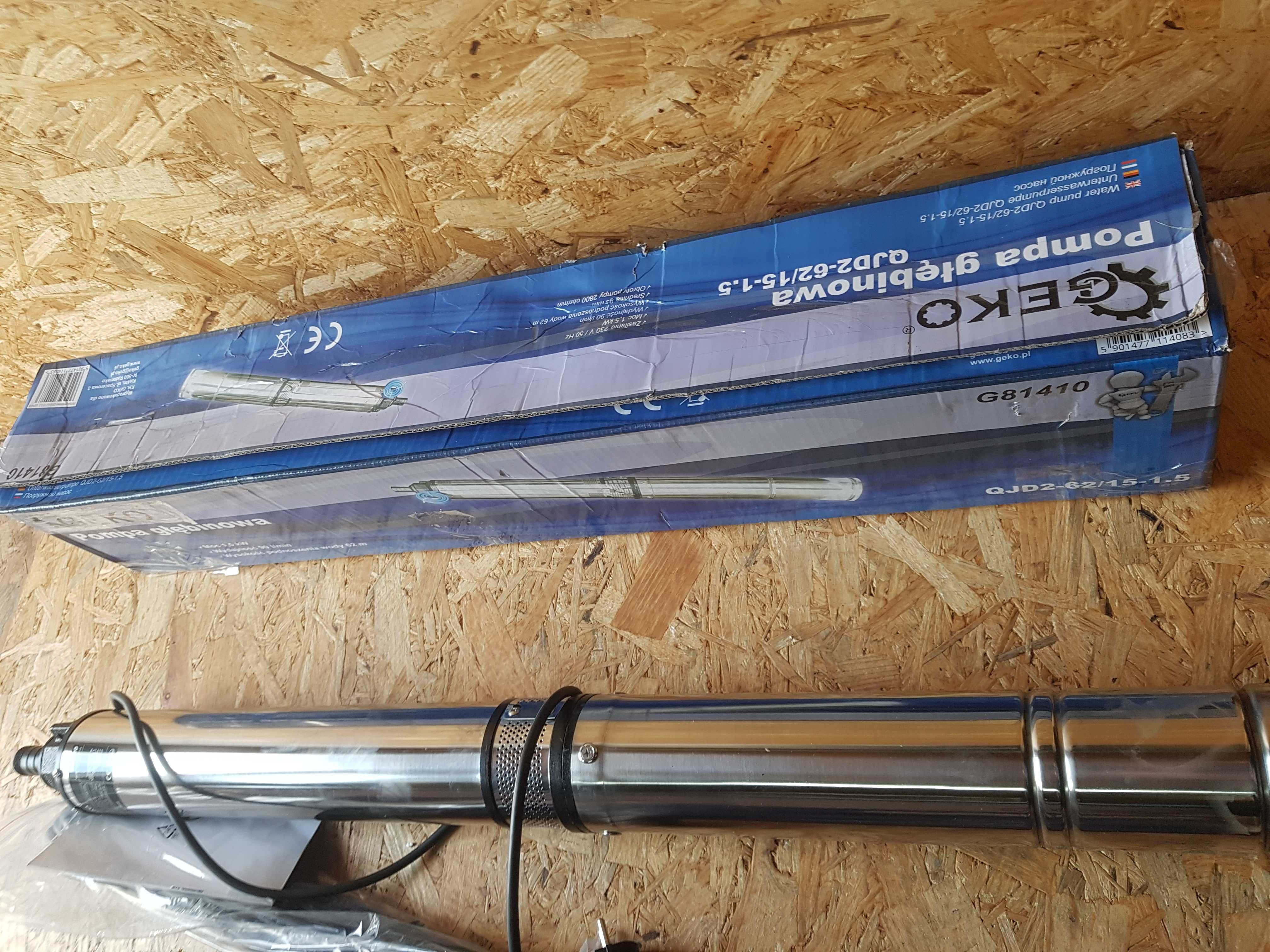 Pompa głębinowa Geko 1500 W 5400 l/h