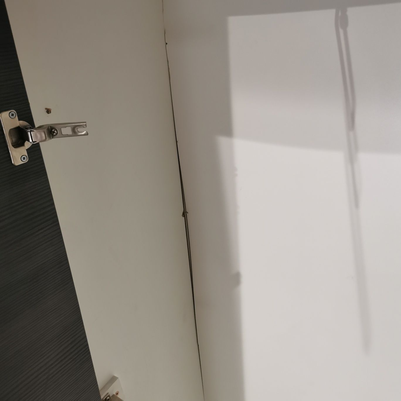Wąska szafa z lustrem do przedpokoju