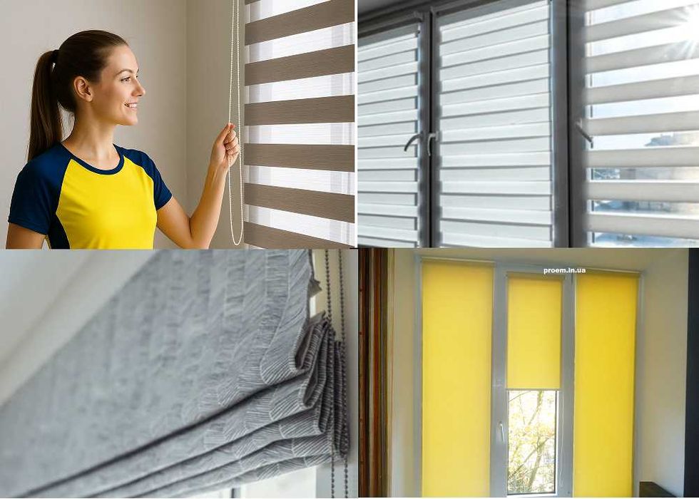 Рулонные, Римские Шторы, тканевые жалюзи, ролеты LEN L-7438 Кривой Рог