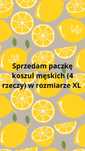 paczka koszul męskich XL