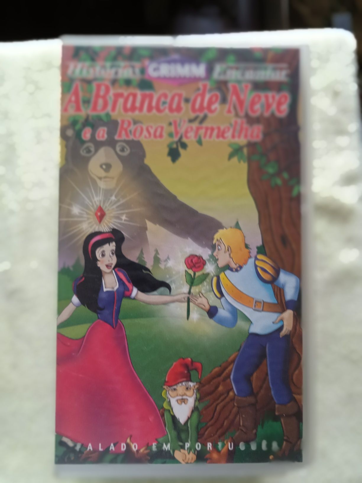 Lote de 4 vhs infantl originais