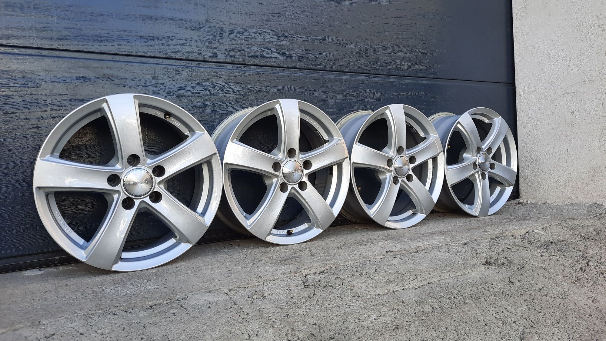 4x Alufelgi 16" 5x112 VW Audi Skoda Wheelworld Germany