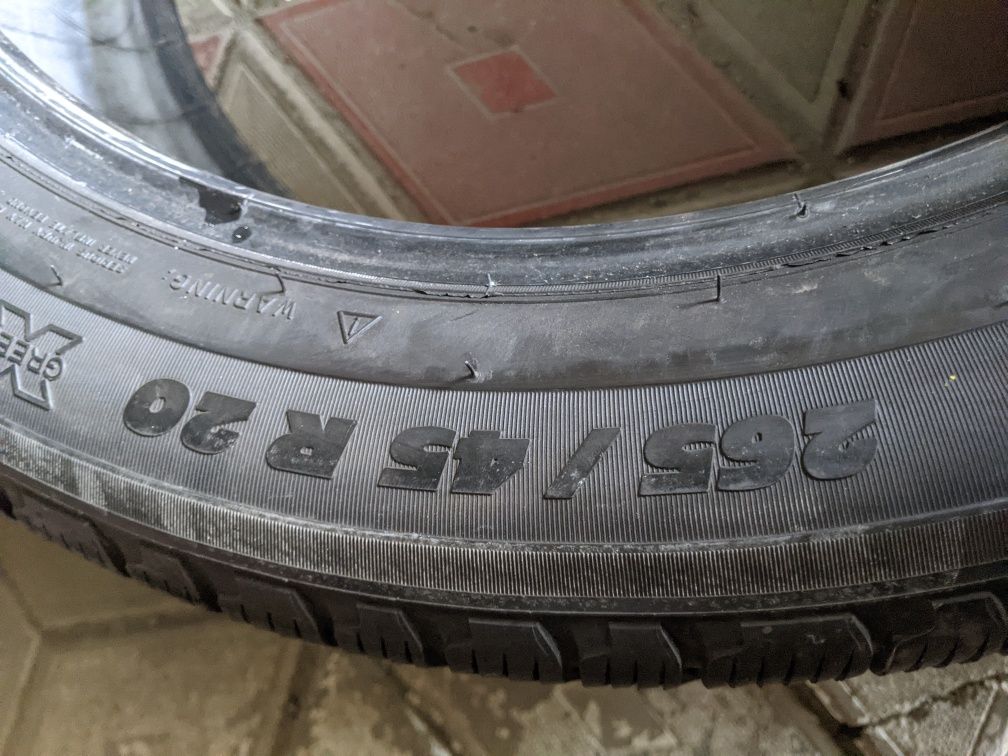 265/45R20 Michelin 21рік ідеал