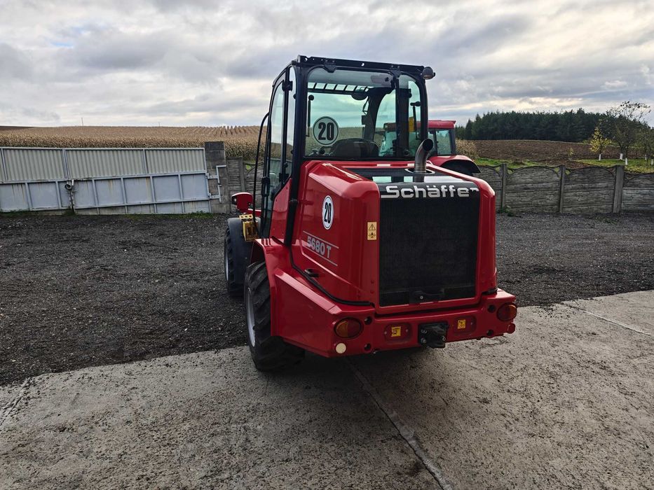 Ładowarka Teleskopowa Schaffer 5680T z Niemiec weidemann jcb