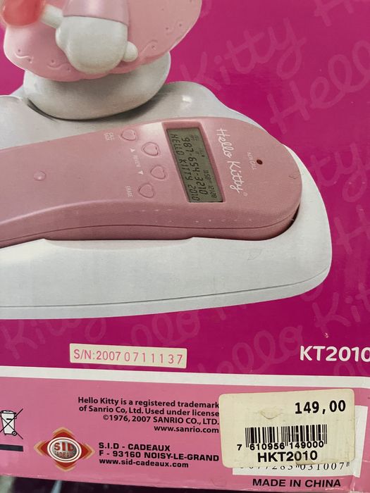 Telefone hello kitty