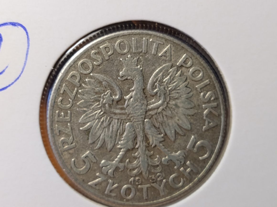 5 zł 1932 Jadwiga bzm