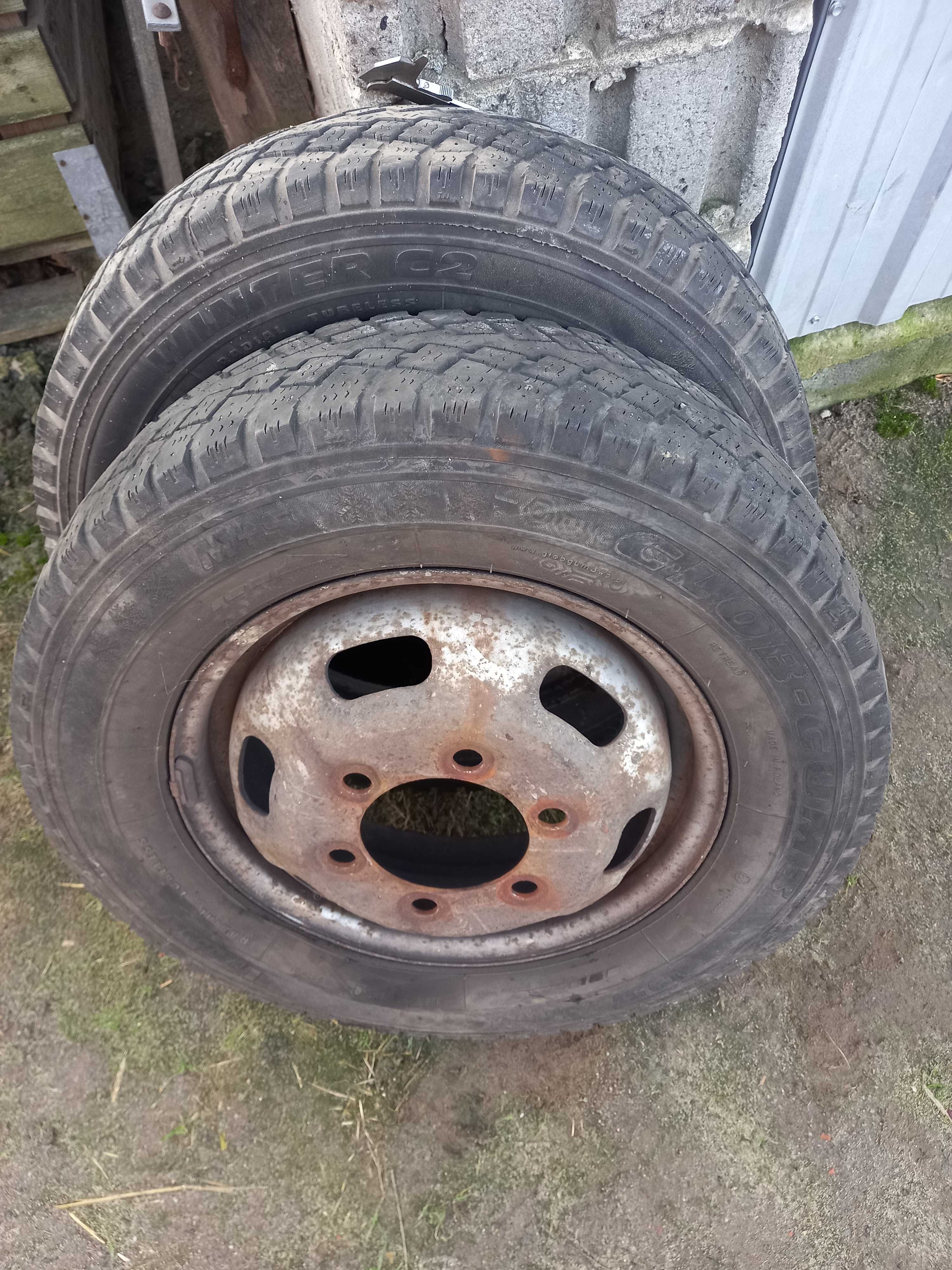 Koło 195/75 R16C 107/105 zimowe - Glob Gumz x1 szt 2018 Daily opona