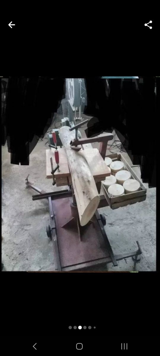 Piła pilarka stołowa taśmowa przecinarka skrętna do drewna do metalu