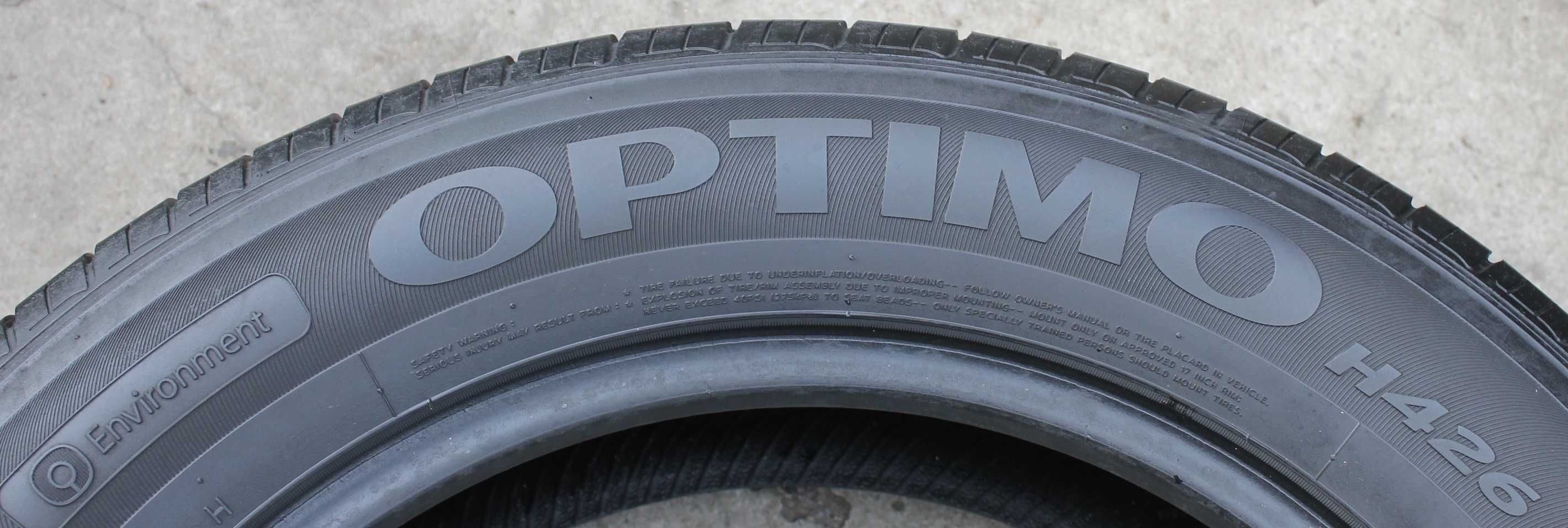 Літні шини, літня резина 225/60/R17 Hankook Optimo K 426, Korea