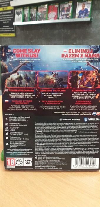 Back 4 Blood B4B XBOX ONE Series X Sprzedaż/Wymiana Lara Games