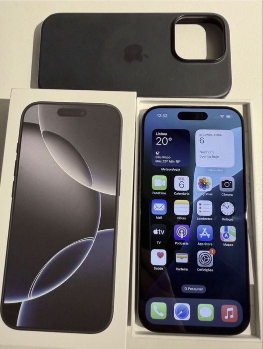 iPhone 16 Pro black titanium 512GB