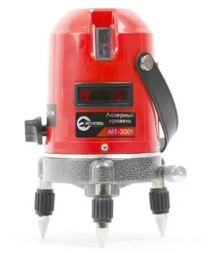 Строительный лазерный уровень INTERTOOL MT-3009 (Гарантия!)