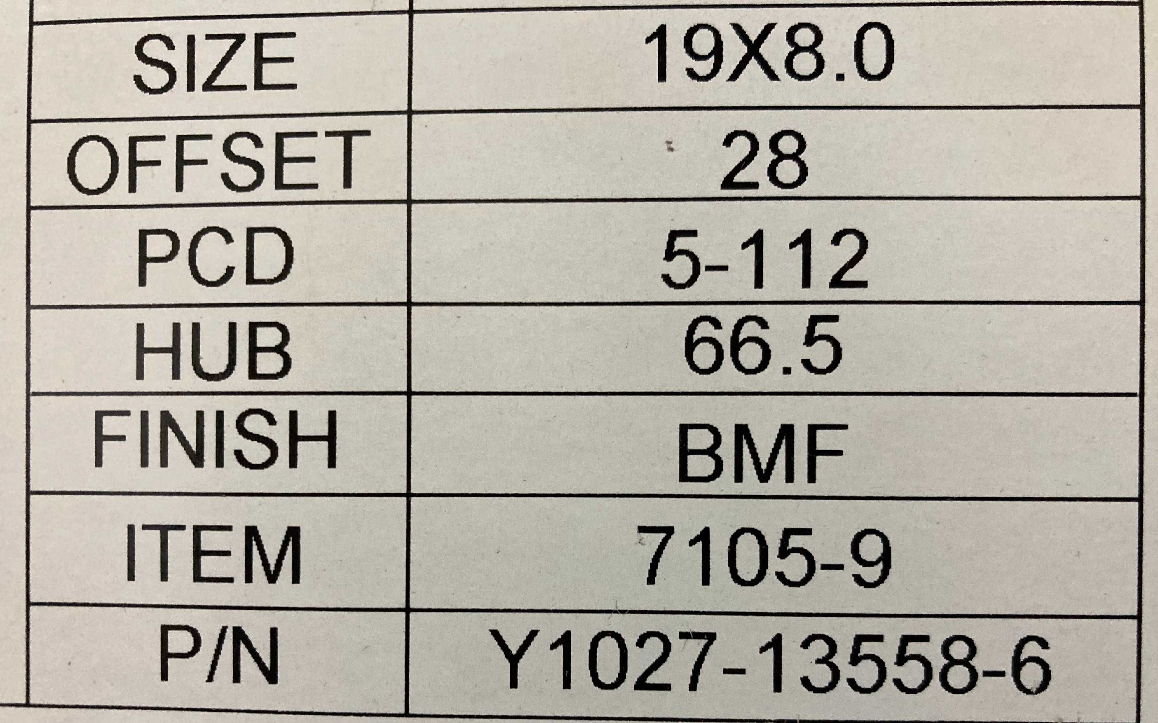 Диски разноширокие R19 5-112 и 5-120 BMW G-серия и F и другие-серии.