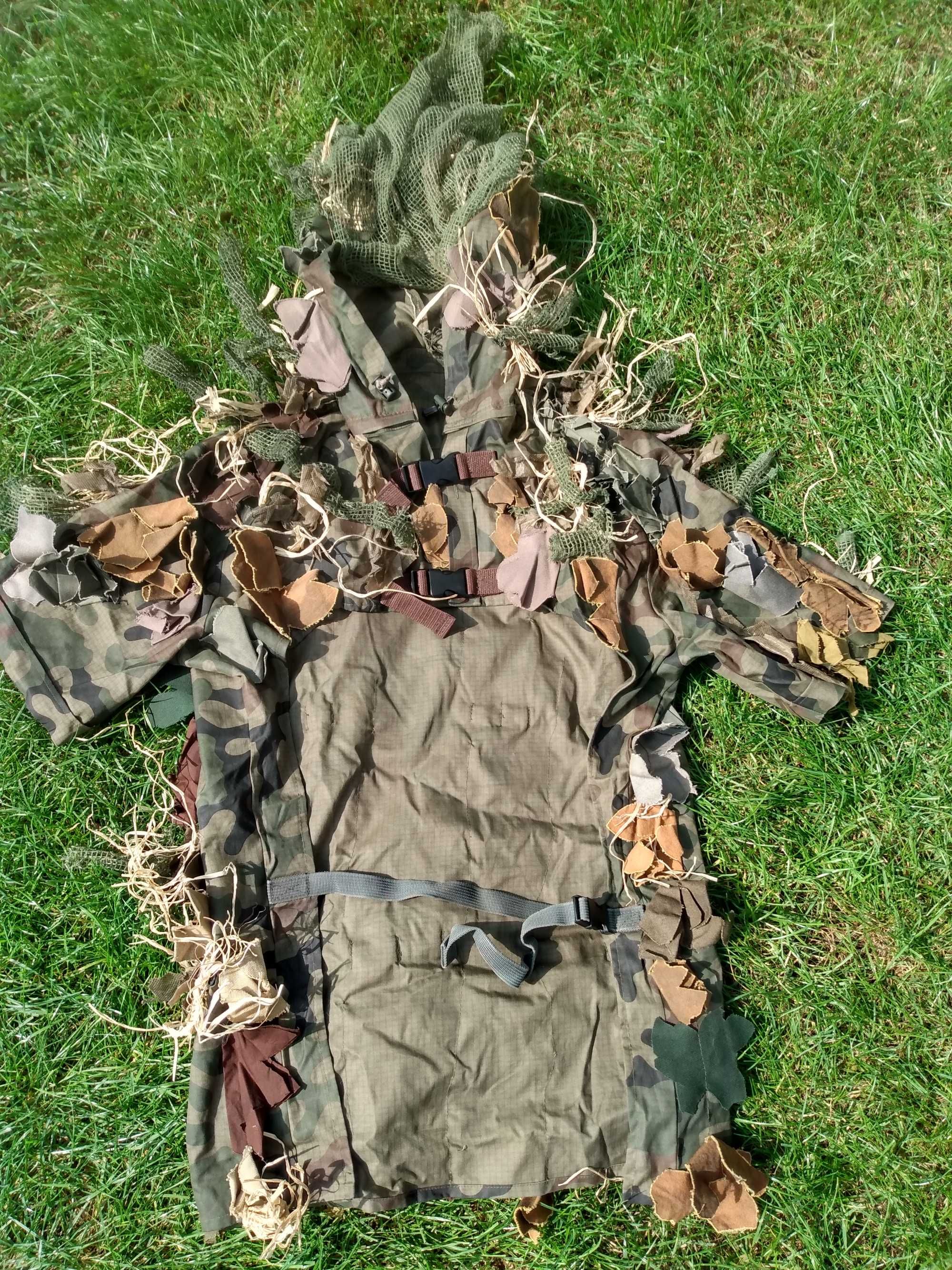 ghillie suit viper hood stroj maskujacy maskałat