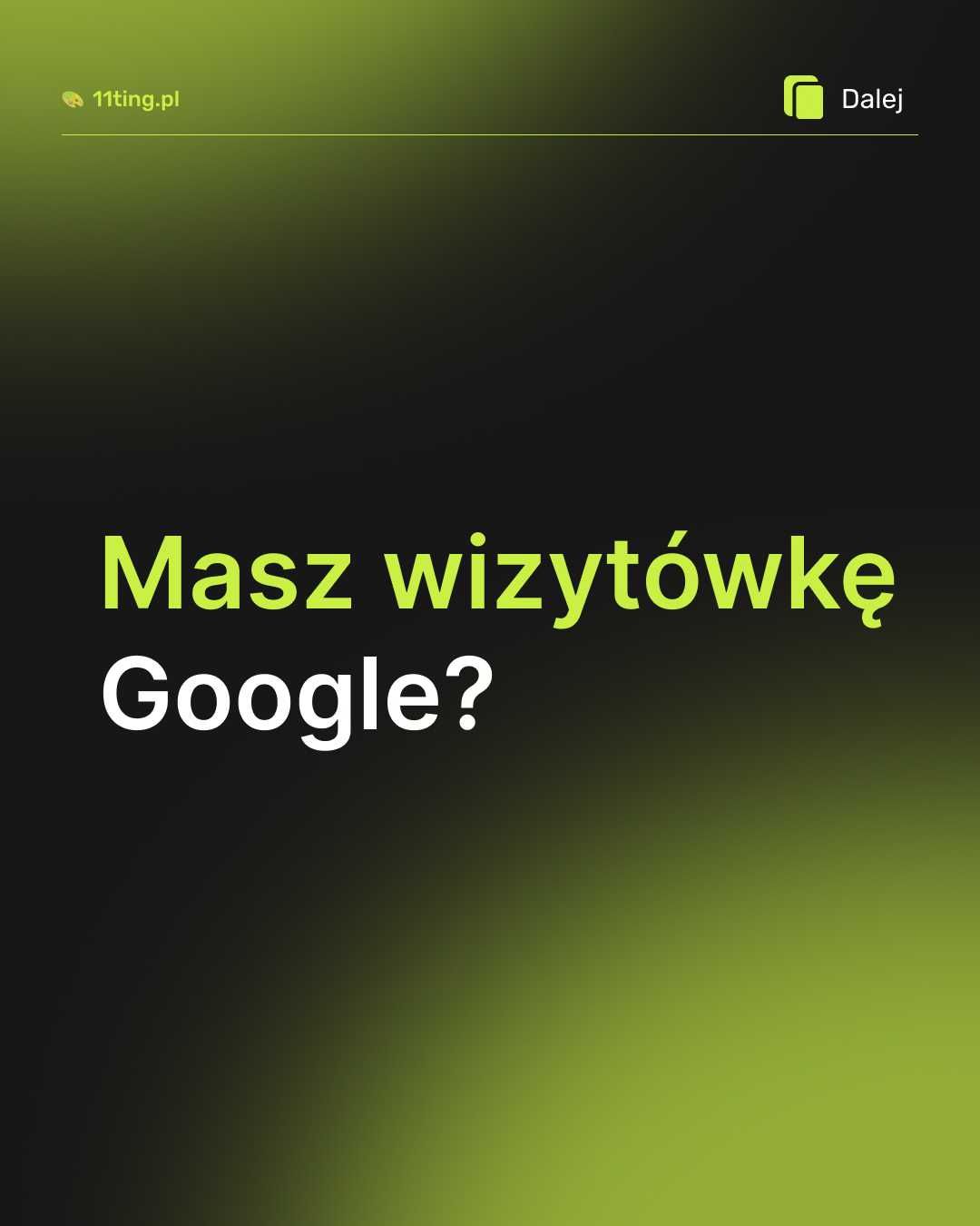 Wizytówki Google  / Kampanie na Google Maps / Optymalizacja Map Google