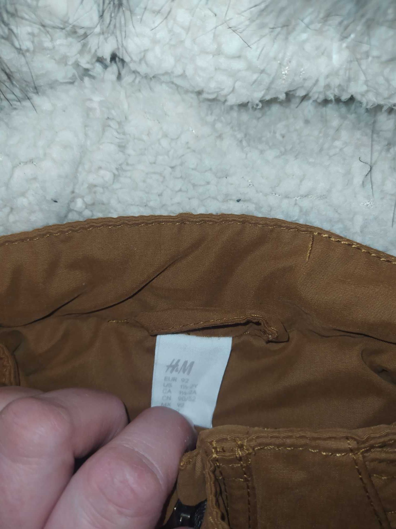 Kurtka parka chłopięca h&m 92